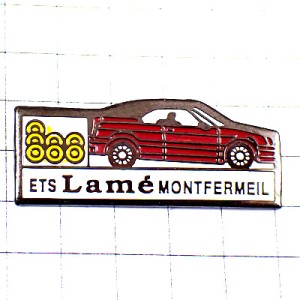 ピンバッジ・車のガレージ