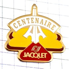 ピンバッジ・エッフェル塔パリ１００周年 EIFFEL BREAD JACQUET PARIS FRANCE