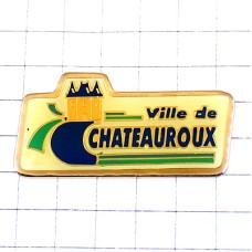 ピンバッジ・シャトーラウール城シャトールー ピンバッジ・シャトーラウール城シャトールー