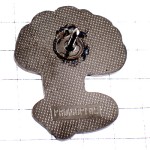 ピンバッジ・リュックサック男の子ブルー青い鞄