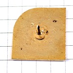 ピンバッジ・アルファベットＬ白い文字 LORACIER STEEL FRANCE