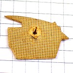 ピンバッジ・イデア赤や緑の線アルファベットＦ