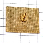 ピンバッジ・大きな太陽グリーンの街の影