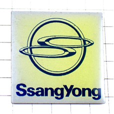 ピンバッジ・双竜自動車エンブレム韓国 SSANG-YONG KOREA