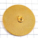 ピンバッジ・ピストル拳銃とイーグル鷲トリコロール青白赤３つ星 POLICE TRANSPORT-DE-FONDS GUN FRANCE