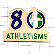 ピンバッジ・80はばたく白い鳥 ATHLETISME FRANCE ピンバッジ・80はばたく白い鳥 ATHLETISME FRANCE