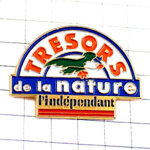 ピンバッジ・わし鷲イーグル自然の宝