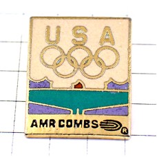 ピンバッジ・アメリカ五輪オリンピック/USA AMR-COMBS ピンバッジ・アメリカ五輪オリンピック/USA AMR-COMBS