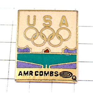 ピンバッジ・アメリカ五輪オリンピック/USA AMR-COMBS