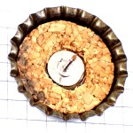 ピンバッジ・セブンアップ飲物シルバ銀色の栓 7UP SEVEN-UP