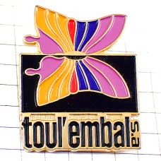 ブローチ・カラフル蝶々チョウチョウ虫 TOUL-EMBAL BUTTERFLY FRANCE ブローチ・カラフル蝶々チョウチョウ虫 TOUL-EMBAL BUTTERFLY FRANCE
