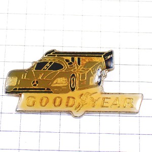 ピンバッジ・グッドイヤー社ルマン車メルセデスベンツ GOODYEAR MERCEDES-BENZ GERMANY 24-HEURES-DU-MANS FRANCE