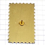 ピンバッジ・ネブラスカ州の鳥アメリカ郵便切手型/USA米国 BIRD USA STAMP NEBRASKA