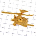 ピンバッジ・ヘリコプター正面向き AEROSPATIALE EUROCOPTER FRANCE