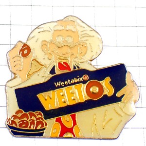ピンバッジ・チョコレートと博士 WEETOS WEETABIX