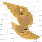 ピンバッジ・サングラスの横顔リオネルクーロ画 LYONEL-KOURO FRANCE