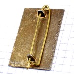 ブローチ・尻尾の長いイタチ動物ミリタリー騎士の甲冑シュヴァリエ第11工兵連隊フランス軍