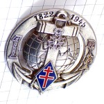 ブローチ・第１海兵歩兵連隊ミリタリーフランス軍イカリ錨ロレーヌ十字 1ER-REGIMENT-D-INFANTERIE-DE-MARINE 1RIMA FRANCE