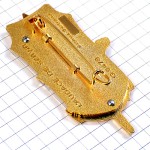 ブローチ・サンシール陸軍士官学校フランス軍イカリ剣ロレーヌ十字