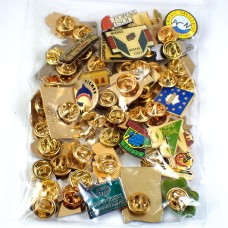 フランス ピンズ 雑貨 ヴィンテージ ピンバッジまとめて50個セット まとめ売り 大量 フレンチ ビンテージ 広告 イルカ星条旗アメリカ葉っぱなど