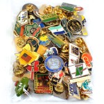 フランス ピンズ 雑貨 ヴィンテージ ピンバッジまとめて50個セット まとめ売り 大量 フレンチ ビンテージ 広告 イルカ星条旗アメリカ葉っぱなど