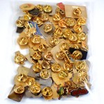 フランス ピンズ 雑貨 ヴィンテージ ピンバッジまとめて50個セット まとめ売り 大量 フレンチ ビンテージ 広告 ハート五輪キャップなど