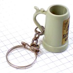 キーホルダー・ビールジョッキ酒 BEER CHOPE GLASS GERMANY