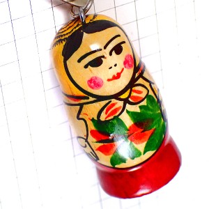 キーホルダー・マトリョーシカ人形ロシア