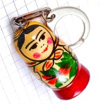 キーホルダー・マトリョーシカ人形ロシア