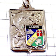 キーホルダー・アルジェ帆船やライオンの紋章