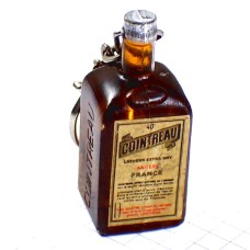キーホルダー・コワントロー酒瓶ボトル COINTREAU BOTTLE FRANCE