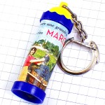 キーホルダー・女の子ワイン葡萄の収穫ブドウ酒ブルゴーニュ産ボーヌの村 MARGNAT BEAUNE BOURGOGNE FRANCE