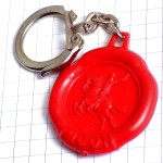 キーホルダー・ピコン酒アペリティフ赤い馬上の騎士 PICON FRANCE