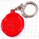 キーホルダー・ピコン酒アペリティフ赤い馬上の騎士 PICON FRANCE