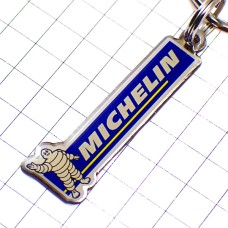 キーホルダー・ミシュラン社ビバンダムくんビブ車タイヤ BIBENDUM MICHELIN FRANCE