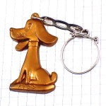 キーホルダー・FIDO茶色の犬イヌ DOG FRANCE