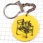 キーホルダー・ウイスキーやワインなど飲み物のカート