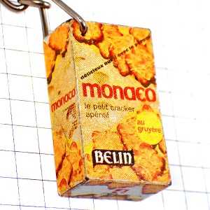キーホルダー・スナック菓子クラッカーモナコ