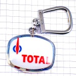 キーホルダー・赤い車トタル石油の給油機ブルボン社製 TOTAL CITROEN-DS BOURBON MOBILE FRANCE