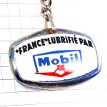 キーホルダー・モービル石油ペガサス赤い馬フェリー大型客船  BOURBON LE-FRANCE TRANSATLANTIQUE MOBIL-OIL USA