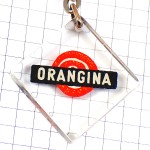 キーホルダー・オランジーナ飲物 BOURBON ORANGINA FRANCE