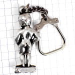 キーホルダー・ベルギー噴水の小便小僧シルバー銀色 MANNEKEN BRUXELLE BELGIUM