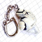 キーホルダー・ミシュラン社ビバンダムくん白いキャラクター MICHELIN BIBENDUM FRANCE