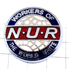 ピンバッジ・団結せよ！共産党宣言ＮＵＲ地球