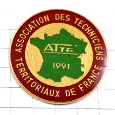 ピンバッジ・技術者の連合フランスの形