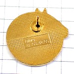 ピンバッジ・茶色い馬ウマ乗馬