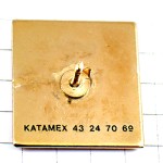 ピンバッジ・ロリアンＬアルファベット太陽