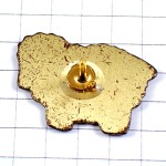 ピンバッジ・ヒツジ羊ひつじ花輪