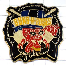 ピンバッジ・ガンズアンドローゼズ音楽ヘビメタ系 SKULL GUNS-N-ROSES