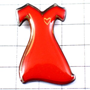 ピンバッジ・アメリカ心臓協会ハート真っ赤なドレス洋服